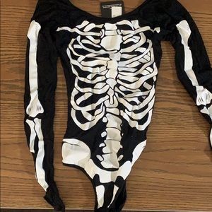 NWT PrettyLittleThing skeleton bodysuit
